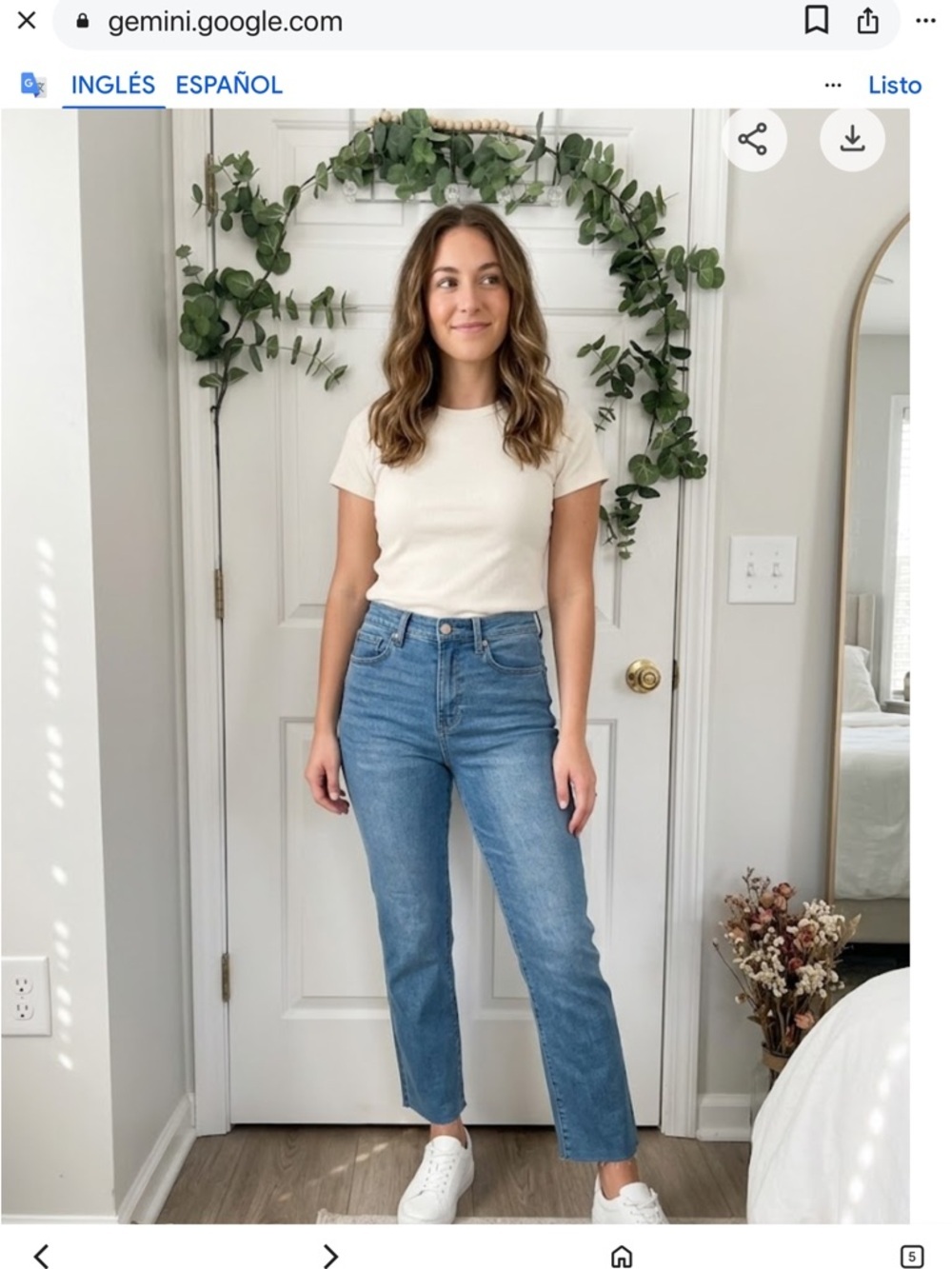 NICOLE MILLER NEW YORK High-Rise Straight Leg Women’s Jeans - Light Blue